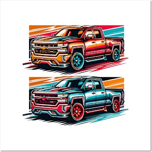 Chevrolet Silverado Posters and Art